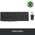 Teclado e Mouse Logitech MK270 Sem Fio Multimídia Preto ABNT2