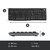 Teclado e Mouse Logitech MK270 Sem Fio Multimídia Preto ABNT2 na internet