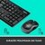 Teclado e Mouse Logitech MK270 Sem Fio Multimídia Preto ABNT2 - loja online