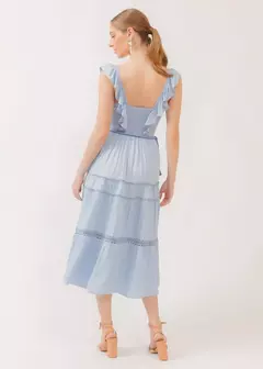 82789 - Vestido Midi Cordão Guarani - Antix Minha História - comprar online