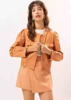 5597 - Jaqueta Antix Ladrilho Folk - Infinito - loja online