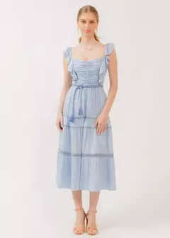 82789 - Vestido Midi Cordão Guarani - Antix Minha História