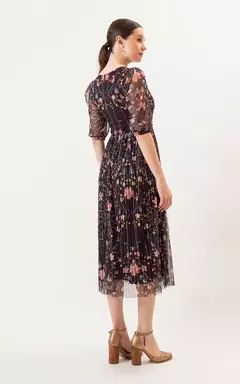 82900 -Vestido Super Midi Jardim Real - Antix Minha História - comprar online
