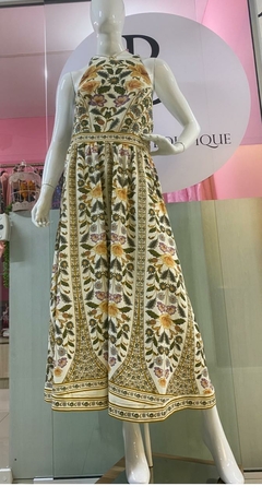 342053 - Vestido Longo Marcelle - Farm - comprar online