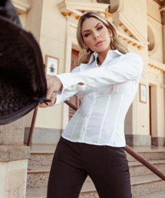 9835 - Camisa Tric Cascais Branco