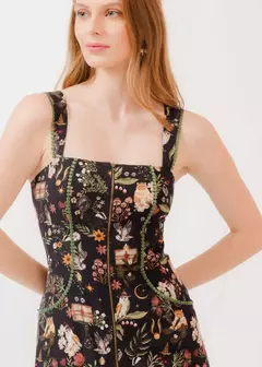 82883 - Vestido Midi O Guardião - Antix Minha História - Sobella Boutique