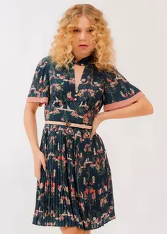 82895 - Vestido Curto Refúgio das Flores - Antix Minha História - comprar online