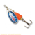 CUCHARA 13grs BFF5 SPINNER VIBRAX FLUORESCENT BLUE FOX