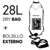 BOYA DE SEGURIDAD DRY BAG CON RED 28lts AQUON - tienda online