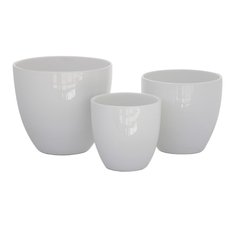 Cachepot branco PP