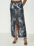 Saia Sarja Estampada - comprar online
