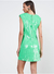 Vestido Colcci Paetê Reto Decote V - comprar online