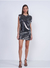 Vestido Curto Colcci Metalizado na internet