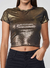 Camiseta Metalizada na internet