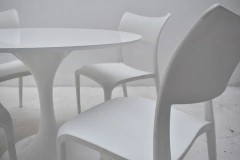Combo Comedor 4 Sillas Verona + Mesa Tulip Redonda 1 mt - comprar online