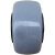 Imagen de Rueda PVC 50 mm x 23 mm 50kg color gris Doble rodamiento Doble rulemán Buje de acero Ideal mueble carro carrito