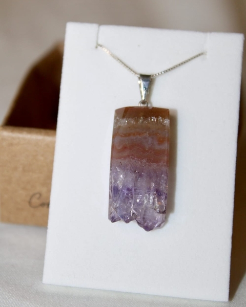 Colar Coroa Ametista