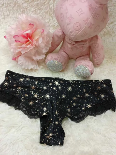 Victoria's Secret - Tanga De Lycra con encaje