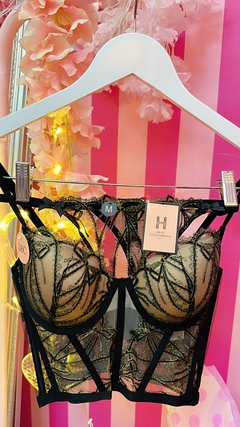 DREAM ANGEL BOW EMBROIDERED SET - Conjunto de corset + thong (less) - MULTIMARCAS URBANAS