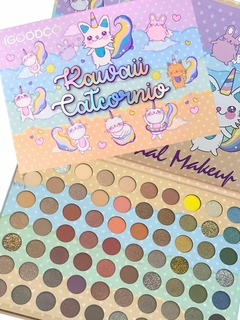 IGOODCO Kawaii Catcornio - Paleta de 70 sombras importada - Super pigmentada