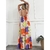 Imagen de VESTIDO LARGO CON VOLADOS