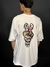 Camisa Oversize Vibe Shoes Vbs Branca - comprar online