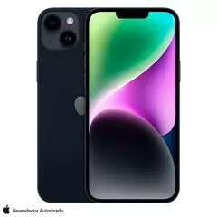 Imagem do iPhone 14 Apple, Tela de 6,1", 5G e Câmera de 12MP