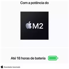Notebook Apple MacBook Air 13" M2 (CPU de 8 núcleos e GPU de 10 núcleos) - loja online