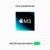 Imagem do Notebook Apple MacBook Air 15" M3 (CPU de 8 núcleos, GPU de 10 núcleos)