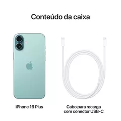 iPhone 16 Plus Apple, Tela de 6,7", 5G e Câmera de 48MP