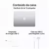 Notebook Apple MacBook Air 15" M3 (CPU de 8 núcleos, GPU de 10 núcleos) - loja online