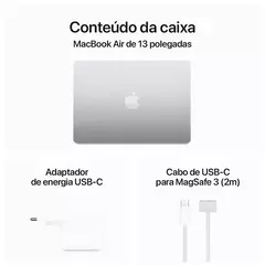 Notebook Apple MacBook Air 15" M3 (CPU de 8 núcleos, GPU de 10 núcleos) - loja online