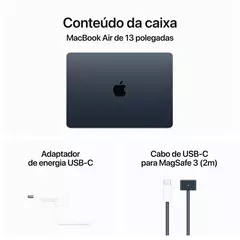 Notebook Apple MacBook Air 15" M3 (CPU de 8 núcleos, GPU de 10 núcleos)