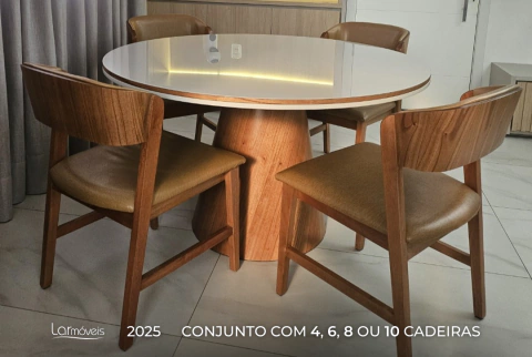 Mesa Redonda com 10 Cadeiras S31 - comprar online
