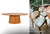 Mesa Oval com 6 Cadeiras S01 na internet