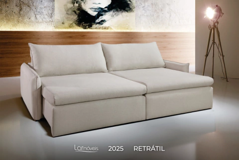 Sofá Retrátil Genebra Slim - comprar online