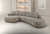 Sofá Fixo Chaise Ilha Vitto 4,05m - comprar online