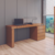 Mesa de Escritório MM20 Extensível 1,30m-1,75m