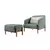 Poltrona com Puff Malu - comprar online