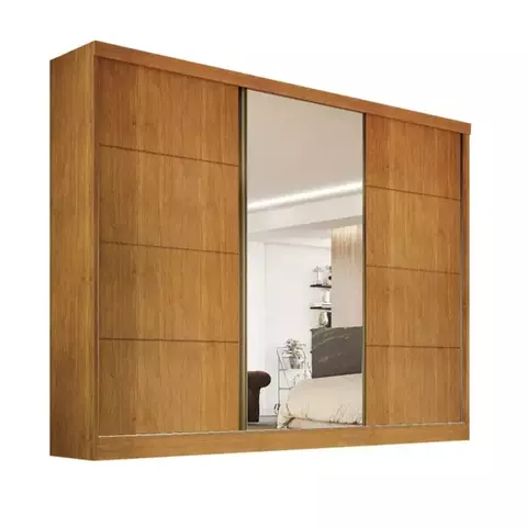 Roupeiro Moscou com Espelho 2,70m - comprar online