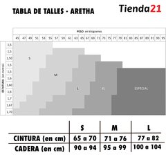 Trusa Modelante Cintura Microfibra Aretha - 633 - Tienda 21