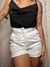 Shorts Alfaiataria Risca Giz na internet