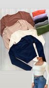 Cropped Decote quadrado