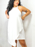 VESTIDO | ASSIMÉTRICO ALFAIATARIA OFFWHITE - comprar online