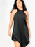 VESTIDO | ASSIMÉTRICO ALFAIATARIA PRETO na internet