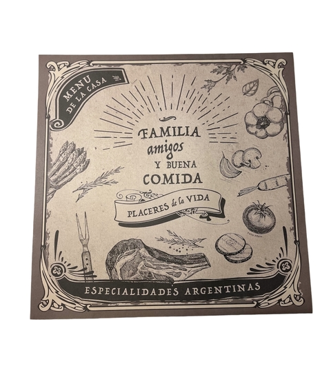 Pack papel sustentable GOURMET