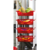 Carrinho Fruteira Plastica Modular Multiuso 4 Prateleiras Bandeja Organizadora 43x27x86cm Com Rodízios Máxima Plast - I9 Casa - Loja de Utilidades e Presentes
