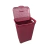 Cesto De Roupa Suja De Lavanderia Multiuso Rattan 60 Litros Lottus Ratan Lixeira de Plastico Organizador - online store