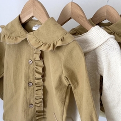 BLUSA ENRIQUETA CAMEL en internet