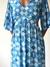 Vestido Oceano Estampa Azulejos - Casa Amarela